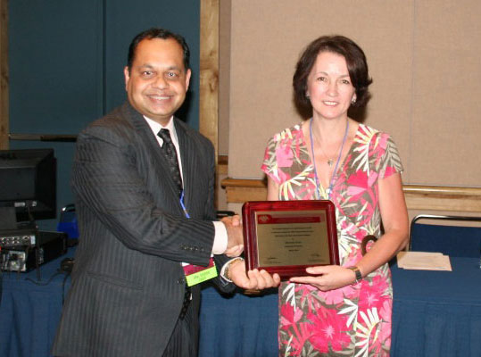 Award from association orthodontics